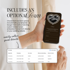 Save The Date Wedding Website Template (Photo Booth Animation 01 - Brown)