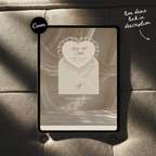 Old Money Save The Date Website Template (Lace 0202)