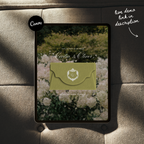 Heirloom Save The Date Website Template (Green & Pink)