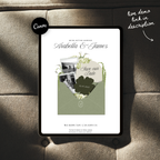 Save The Date Wedding Website Template (Sage & Ivory)