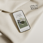 Save The Date Wedding Website Template (Sage & Ivory)