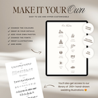 Wedding Website Template with RSVP (Photo Booth 01 - Ivory)