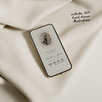 Old Money Save The Date Website Template (Lace 04)
