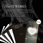 Lace Heart Save The Date Video Template (0101)