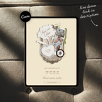 Save The Date Wedding Website Template (Photo Booth Animation 01 - Yellow)