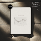 Save The Date Website Template (Vintage 01 - Ivory)