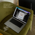 Old Money Save The Date Website Template (Burgundy)