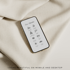 Wedding Website Template with RSVP (Burgundy & Ivory)