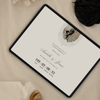 Old Money Save The Date Website Template (Lace 04)