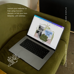 Save The Date Wedding Website Template (Pink & Green)