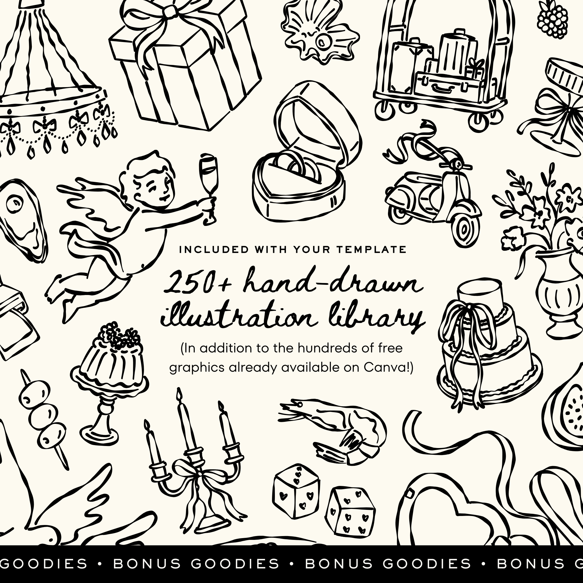 Elegant Minimal Wedding Website Template with RSVP