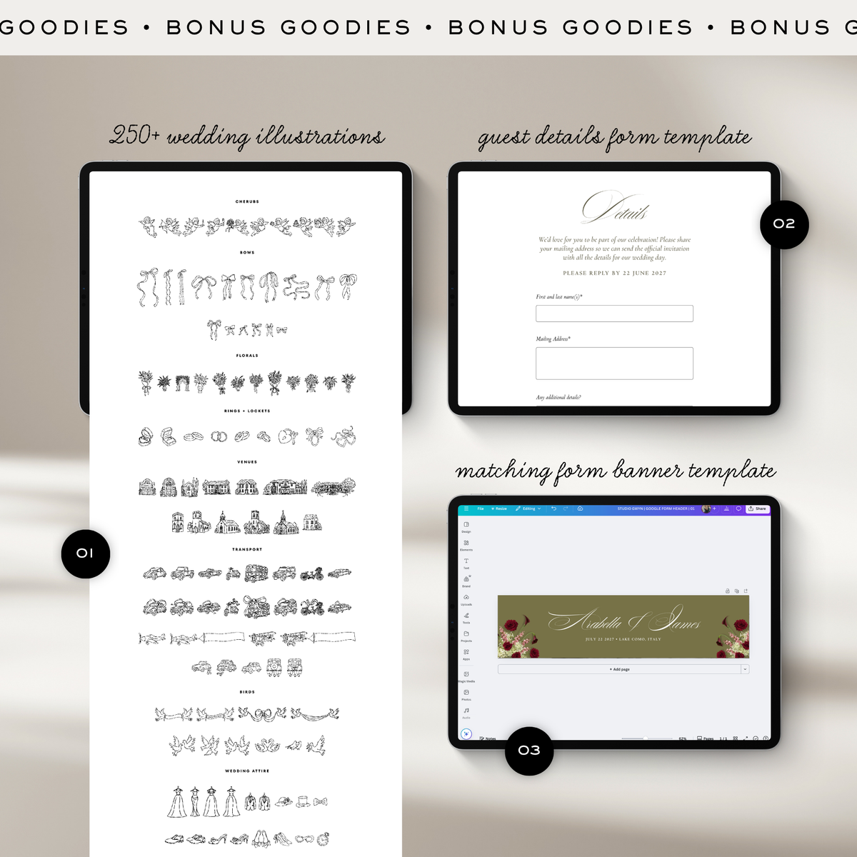Save The Date Wedding Website Template (Envelope 07 - Burgundy + Ivory)
