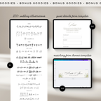 Save The Date Wedding Website Template (Envelope 06 - Sage Green + Ivory)