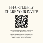 Elegant Minimal Wedding Website Template with RSVP