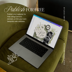 Save The Date Wedding Website Template (Envelope 05 - Sage Green + Ivory)