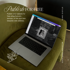 Lace Wedding Website Template with RSVP (Lace 0501)