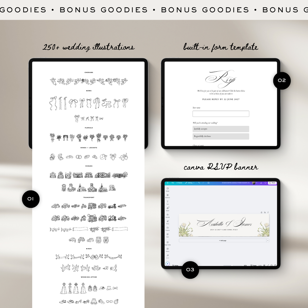 Wedding Website Template with RSVP (Envelope 06 - Green + Burgundy)