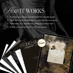 Old Money Save The Date Website Template (Lace 03)