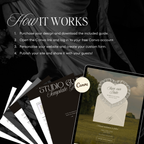 Old Money Save The Date Website Template (Lace 02)