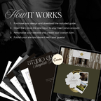Old Money Wedding Website Template with RSVP (Olive)