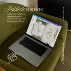 Wedding Website Template with RSVP (Envelope 05 - Sage Green + Ivory)