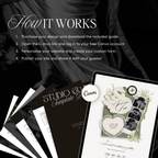 Save The Date Wedding Website Template (Envelope 05 - Sage Green + Ivory)