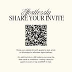 Save The Date Wedding Website Template (Envelope 04 - Olive Green & Burgundy)