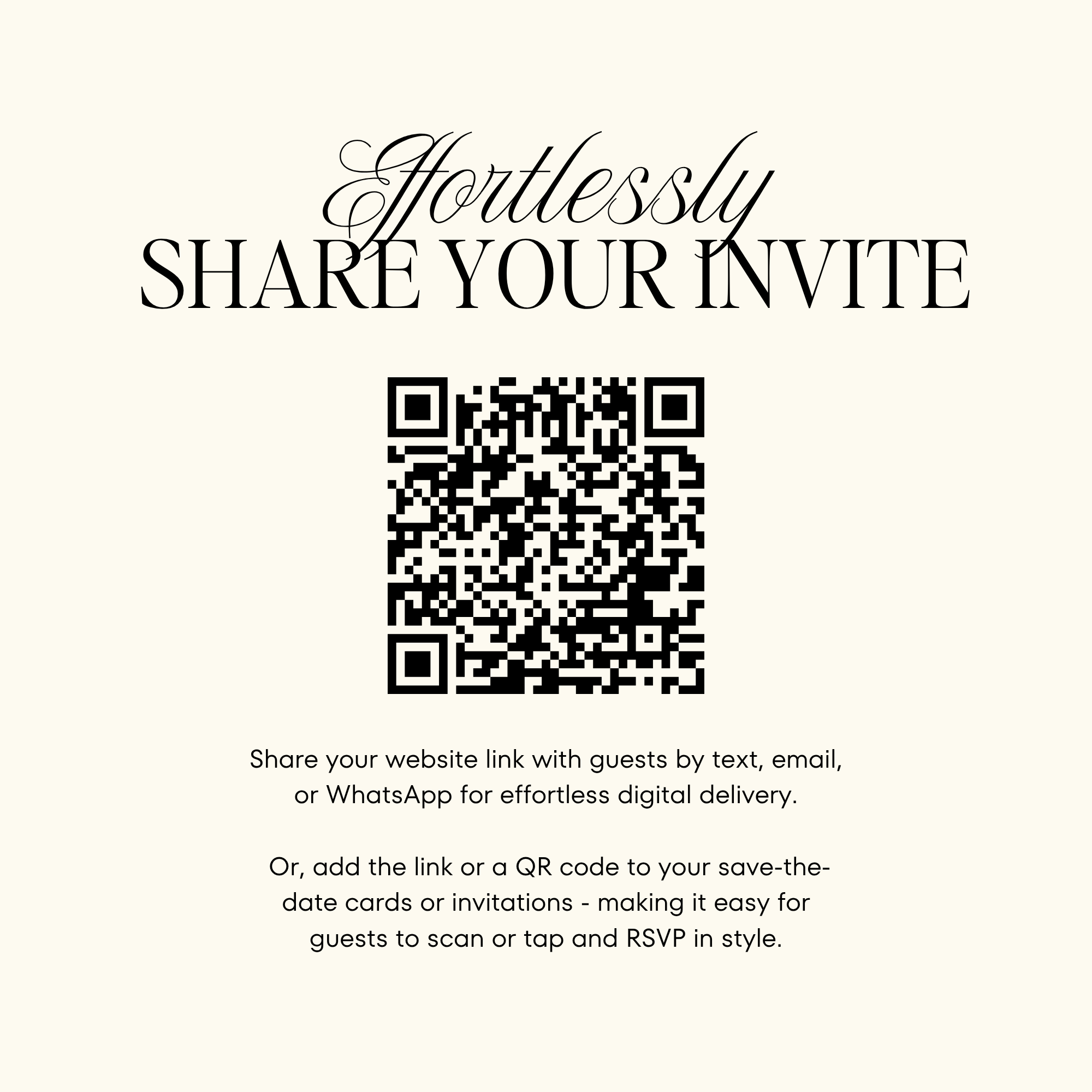 Save The Date Wedding Website Template (Burgundy & Ivory)