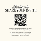 Wedding Website Template with RSVP (Envelope 04 - Blue & Pink)