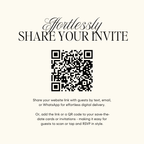 Old Money Wedding Website Template with RSVP (Burgundy)