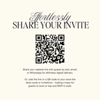 Old Money Wedding Website Template with RSVP (Burgundy)