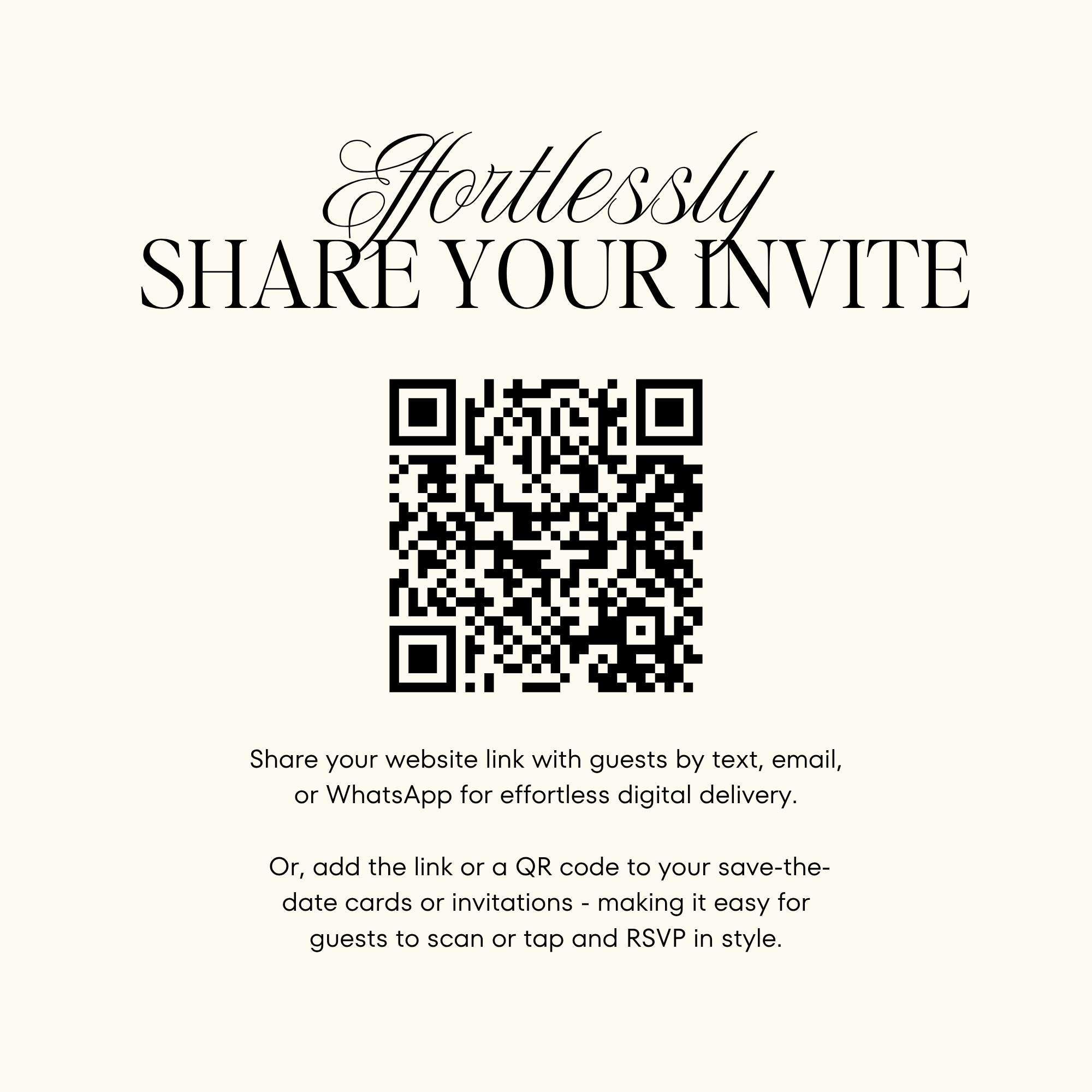 Save The Date Wedding Website Template (Brown & Dusty Blue)