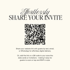 Wedding Website Template with RSVP (Envelope 04 - Olive Green & Burgundy)