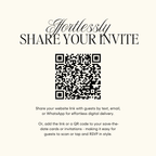 Wedding Website Template with RSVP (Burgundy & Ivory)