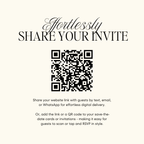 Heirloom Save The Date Website Template (Ivory 02)