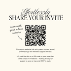 Save The Date Wedding Website Template (Envelope 07 - Pink + Ivory)