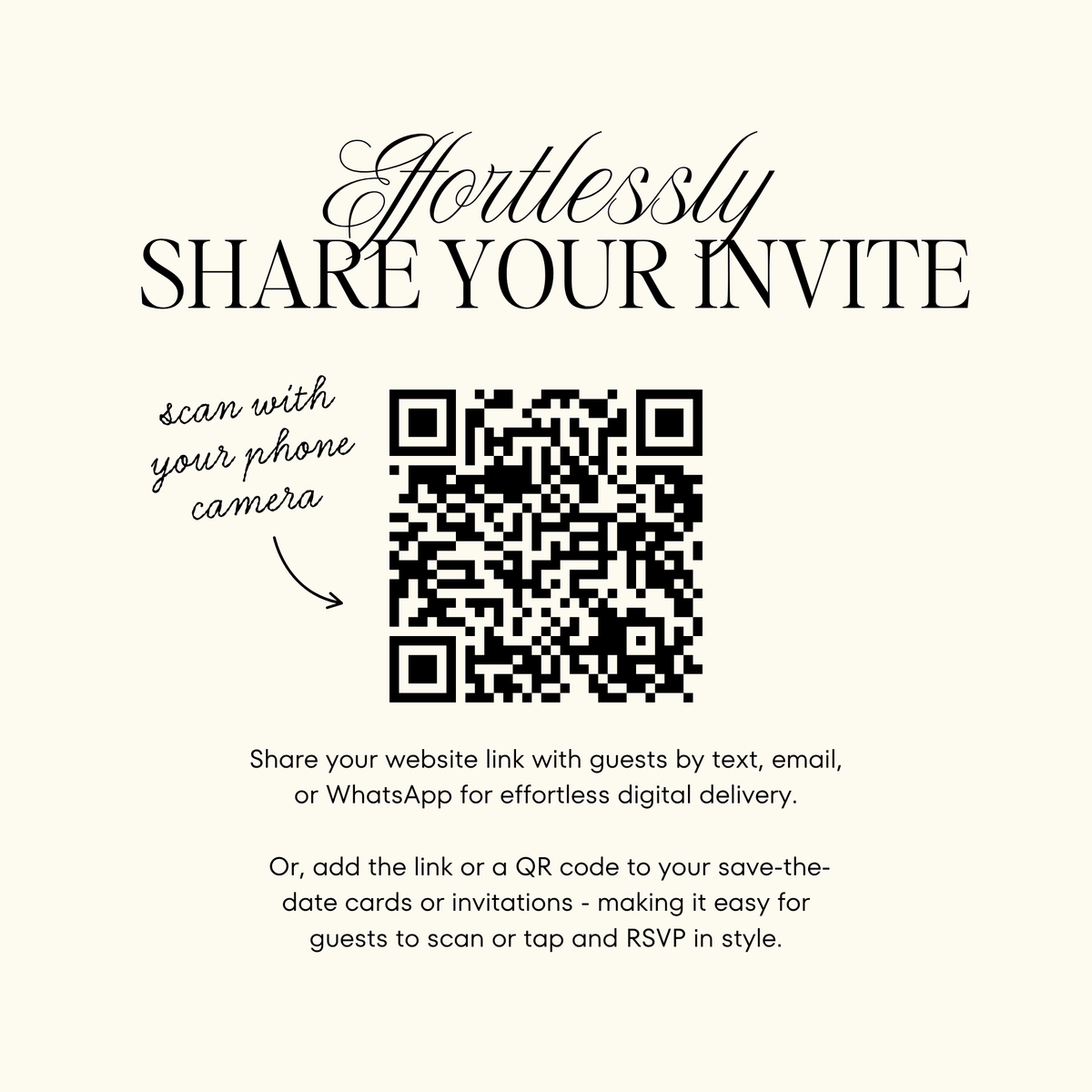 Save The Date Wedding Website Template (Envelope 07 - Pink + Ivory)