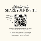 Save The Date Wedding Website Template (Envelope 07 - Blue + Ivory)