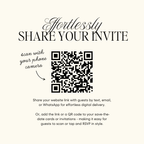 Save The Date Wedding Website Template (Envelope 05 - Sage Green + Ivory)