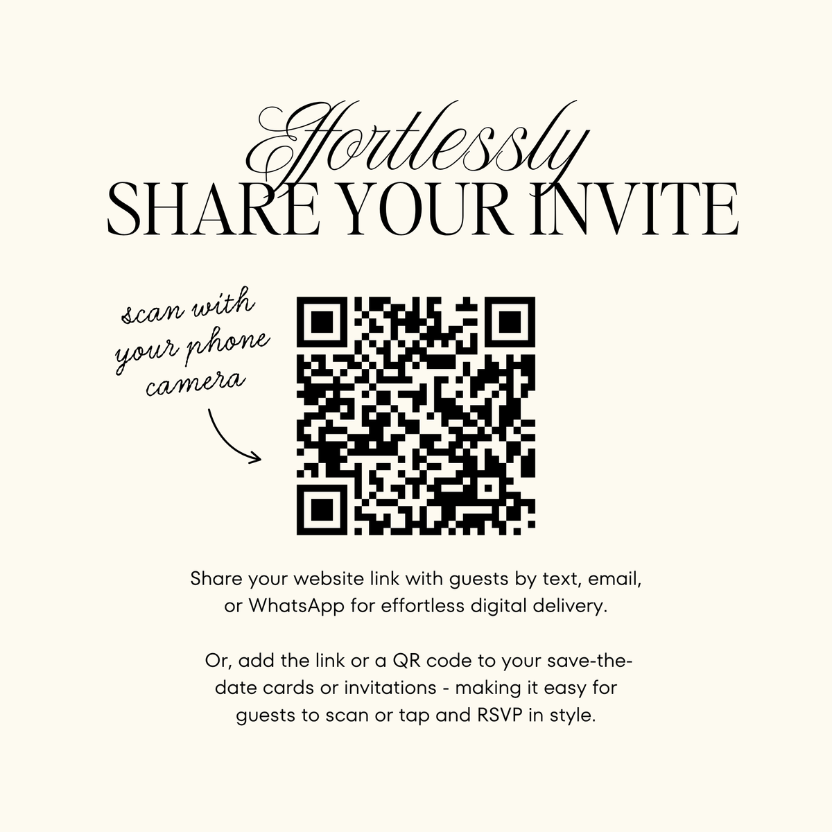 Save The Date Wedding Website Template (Envelope 05 - Sage Green + Ivory)