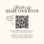 Save The Date Wedding Website Template (Envelope 05 - Green, Pink + Burgundy)
