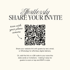 Save The Date Wedding Website Template (Envelope 06 - Chartreuse, Pink + Burgundy)