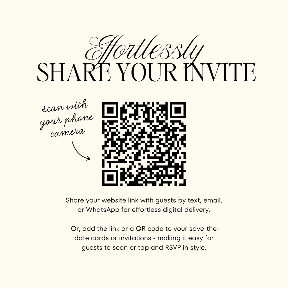 Save The Date Wedding Website Template (Envelope 05 - Yellow, Blue + Brown)