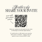 Save The Date Wedding Website Template (Envelope 06 - Green + Burgundy)