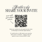 Save The Date Wedding Website Template (Envelope 05 - Blue + Green)