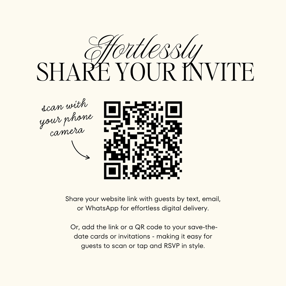Lace Wedding Website Template with RSVP (Lace 0501)