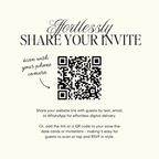 Lace Heart Save The Date Website Template (Lace 0201)