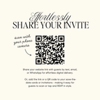 Save The Date Wedding Website Template (Envelope 06 - Sage Green + Ivory)
