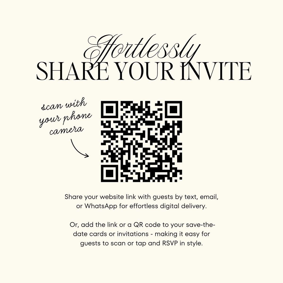 Save The Date Wedding Website Template (Envelope 06 - Sage Green + Ivory)