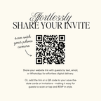 Wedding Website Template with RSVP (Photo Booth 01 - Burgundy)